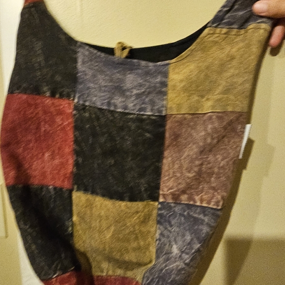Patchwork boho shoulder bag - Picture 3 of 3